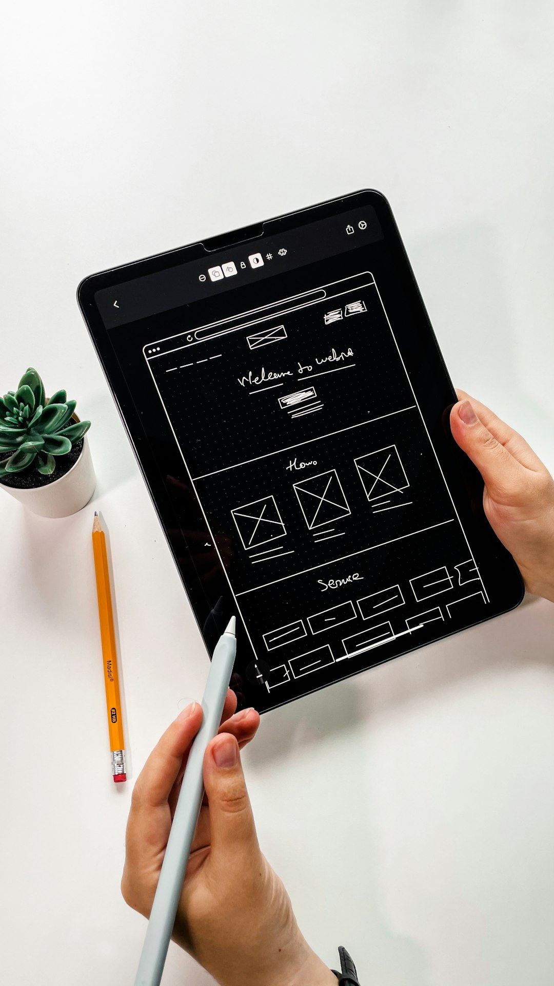 Wireframe App - Mockup Follow on Instagram: fazurrehman